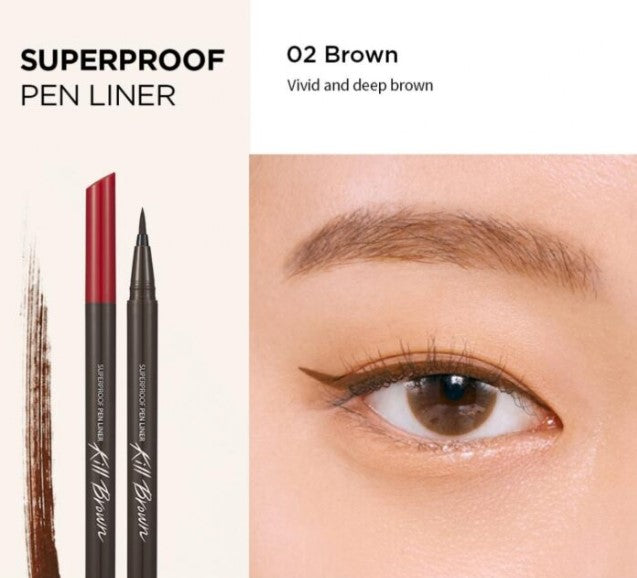 Superproof Pen Liner Kill Delineador de Ojos