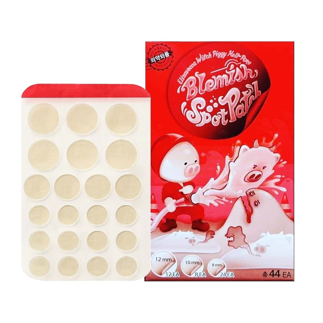 Witch Piggy Hell Pore Blemish Parches para Acné