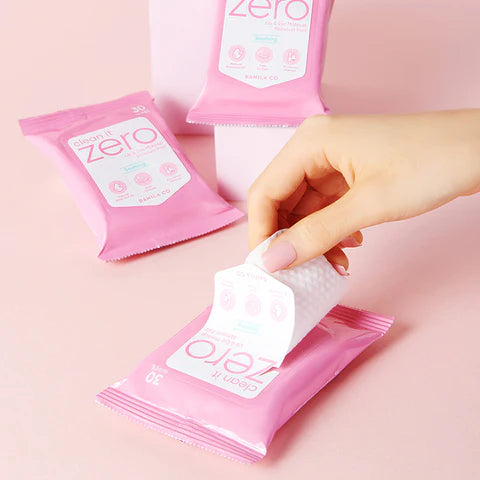 Clean it Zero Soothing Pads Desmaquillantes de Labios y Ojos