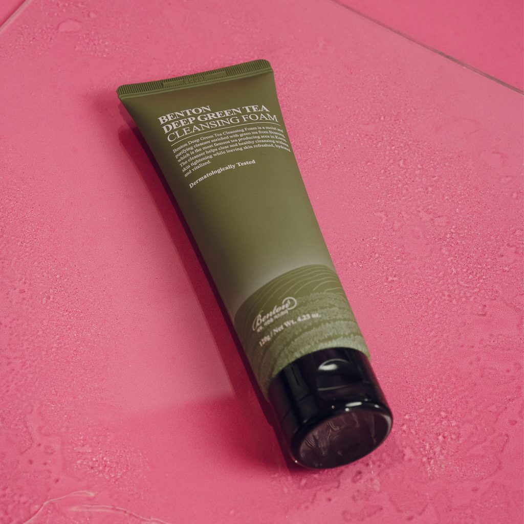 Deep Green Tea Cleansing foam Espuma Limpiadora Facial