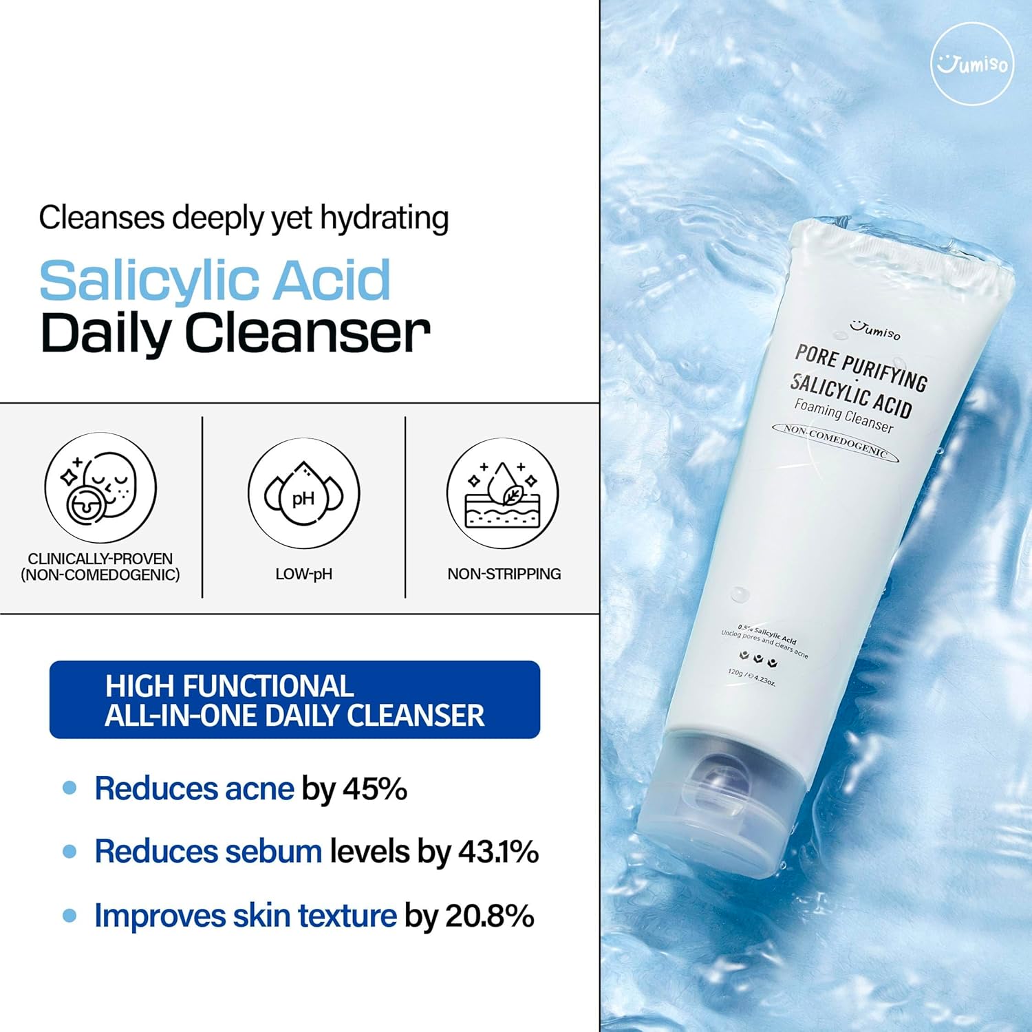 Pore-Purifying Salicylic Acid Foaming Cleanser