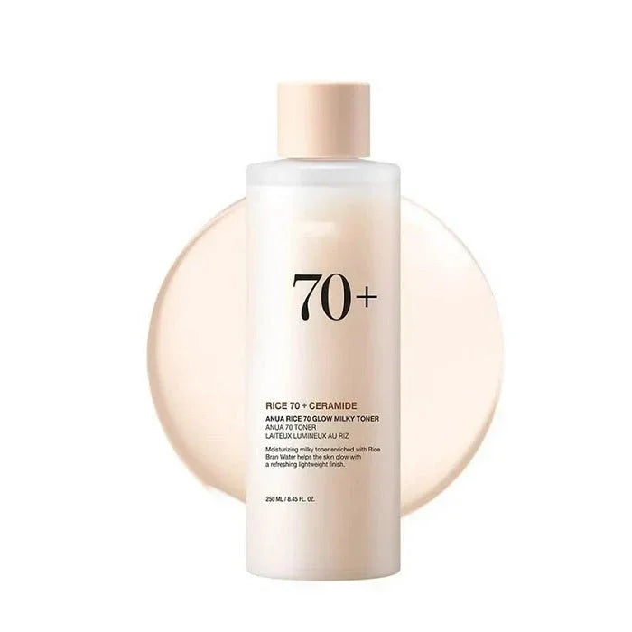 Rice 70 Glow Milky Toner (Tónico facial hidratante)
