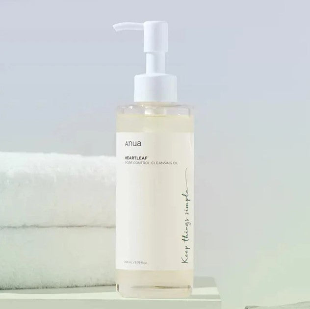 Heartleaf Pore Control Cleansing Oil Limpiador Facial en Aceite