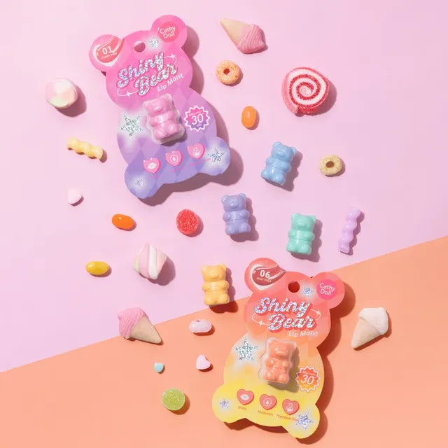 Shiny Bear Lip Moist Mini Labial