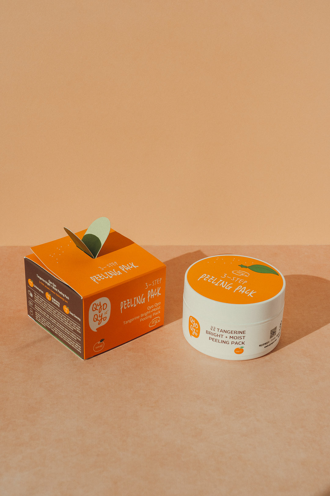 QyoQyo - Tangerine Bright +Moist Peeling Pack 100ml