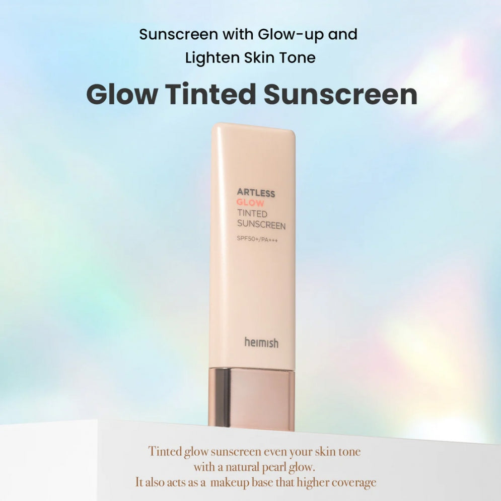 Artless Glow Tinted Sunscreen SPF50+ PA+++