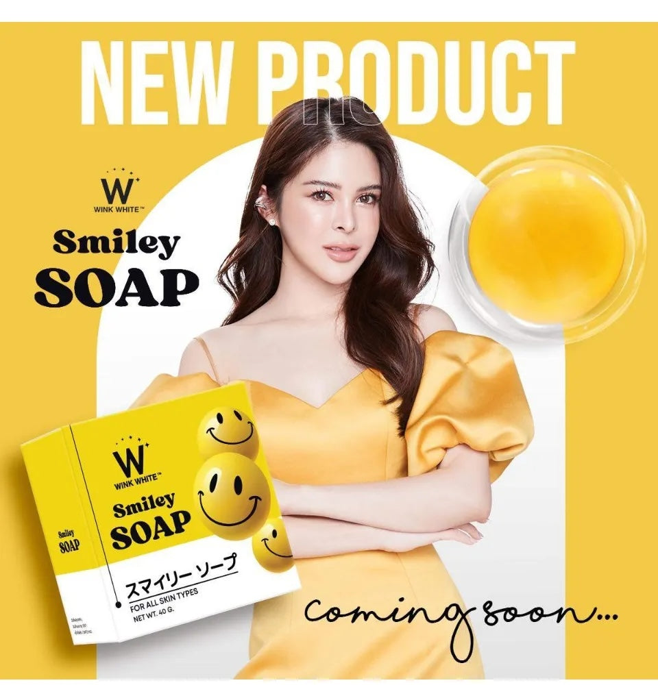 Wink White - Smiley Soap (control de melasma y pecas)