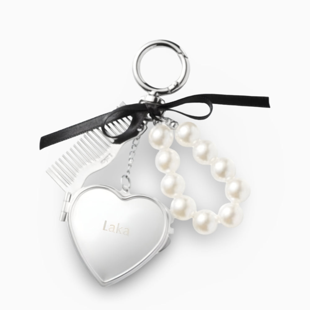 Haircomb Mirror Keyring
