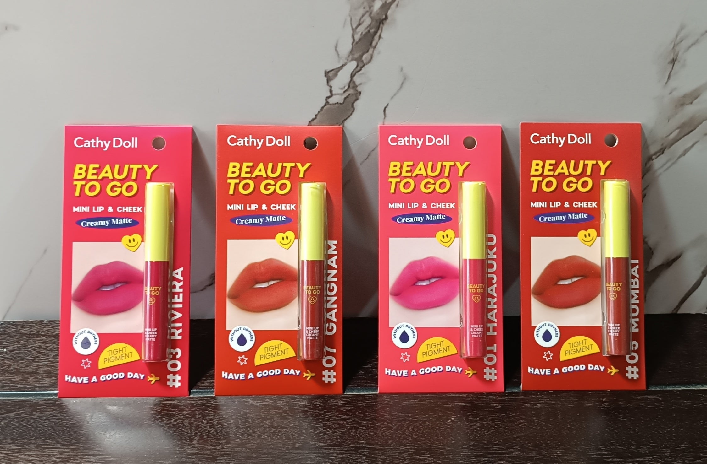 Mini Lip & Cheek Creamy Matte Beauty To Go