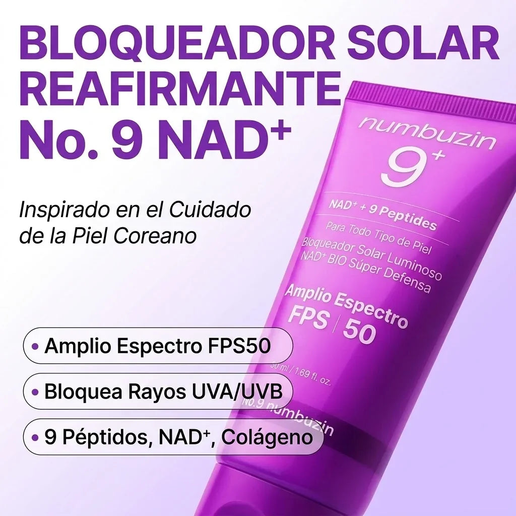 No.9 NAD+ 9 Peptides Dewy Sun Essence