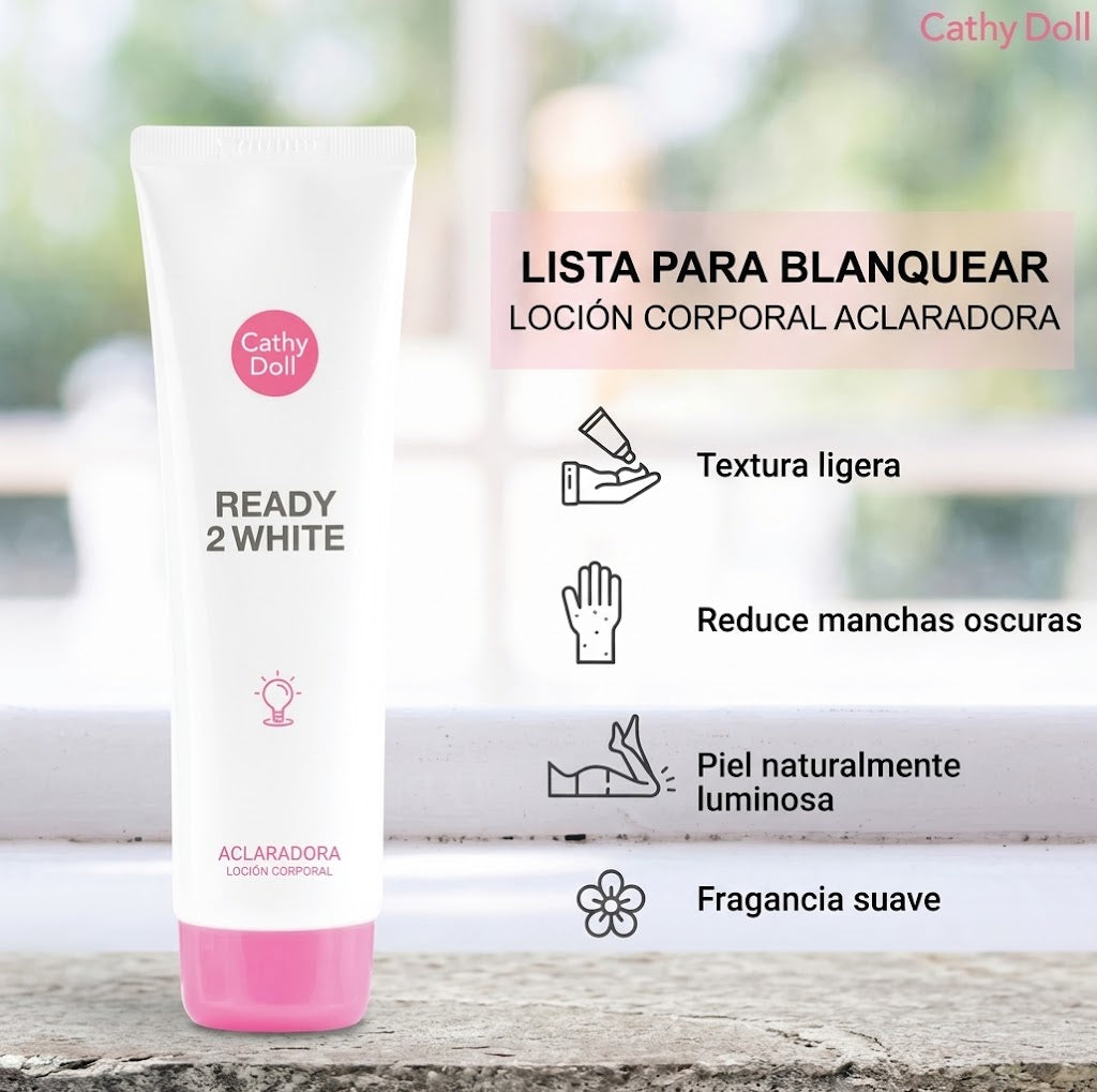 Ready 2 White Whitener Crema Corporal Blanqueadora