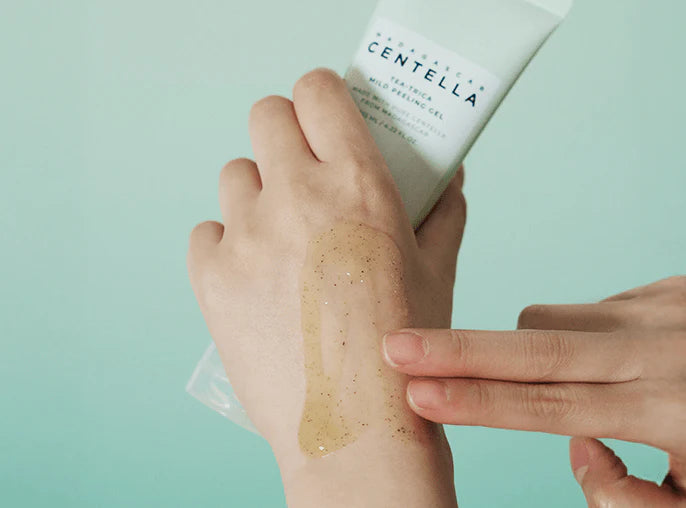 Madagascar Centella Tea-Trica Mild Peeling Gel Limpiador