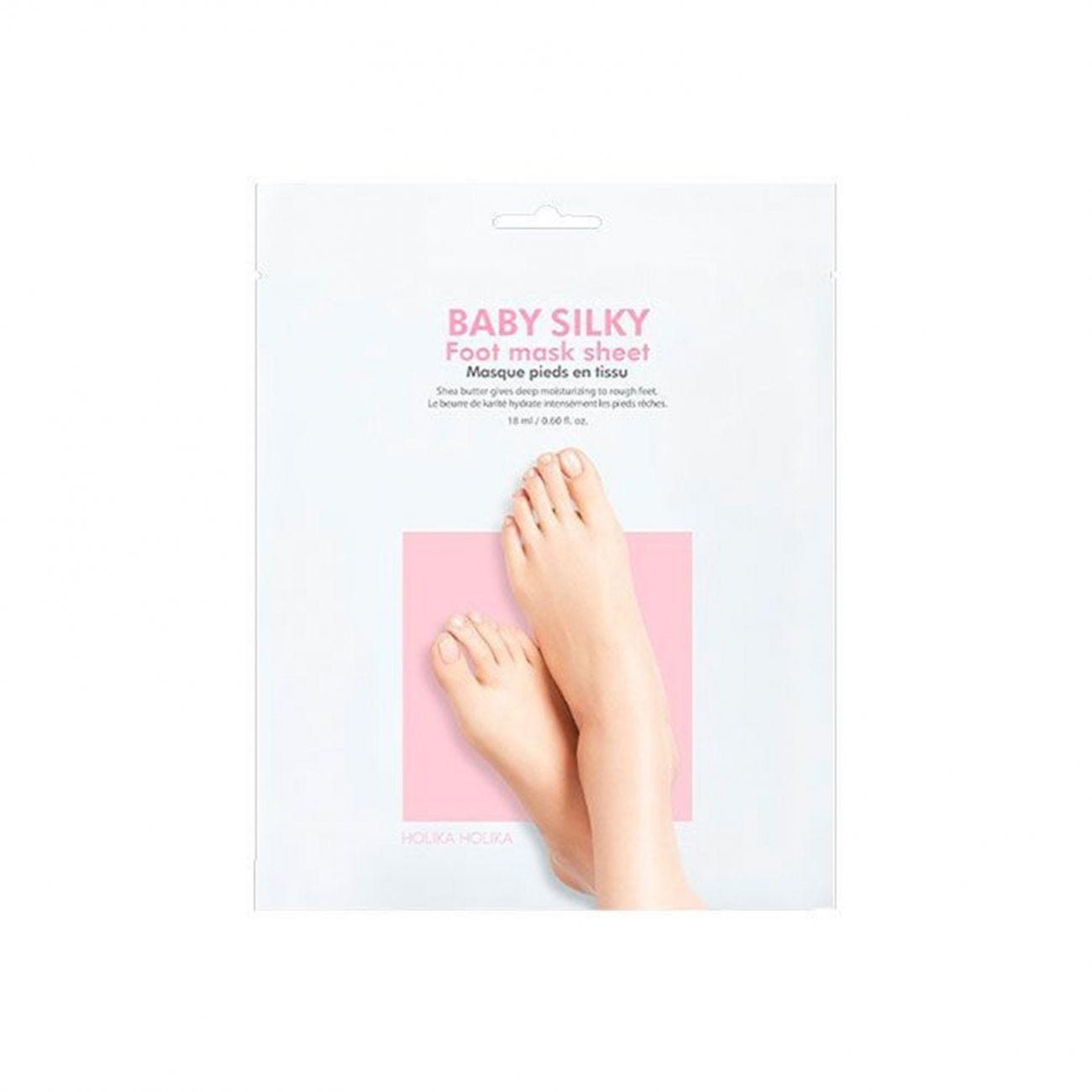 HOLIKA HOLIKA - Baby Silky Foot Mask Sheet (Mascarilla para exfoliación de pies) 1 par