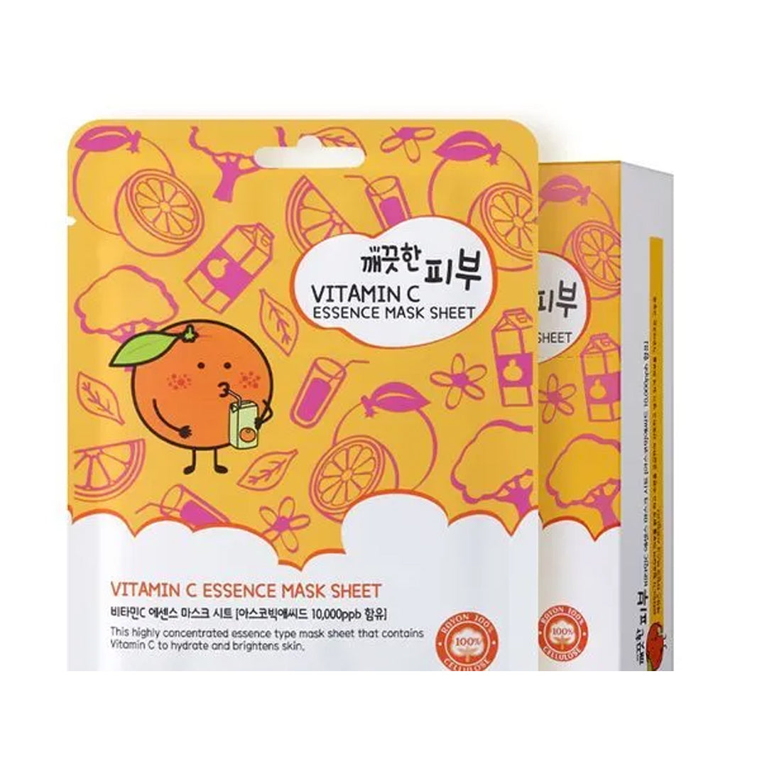 Vitamin C Essence Mask Sheet Set de Mascarillas