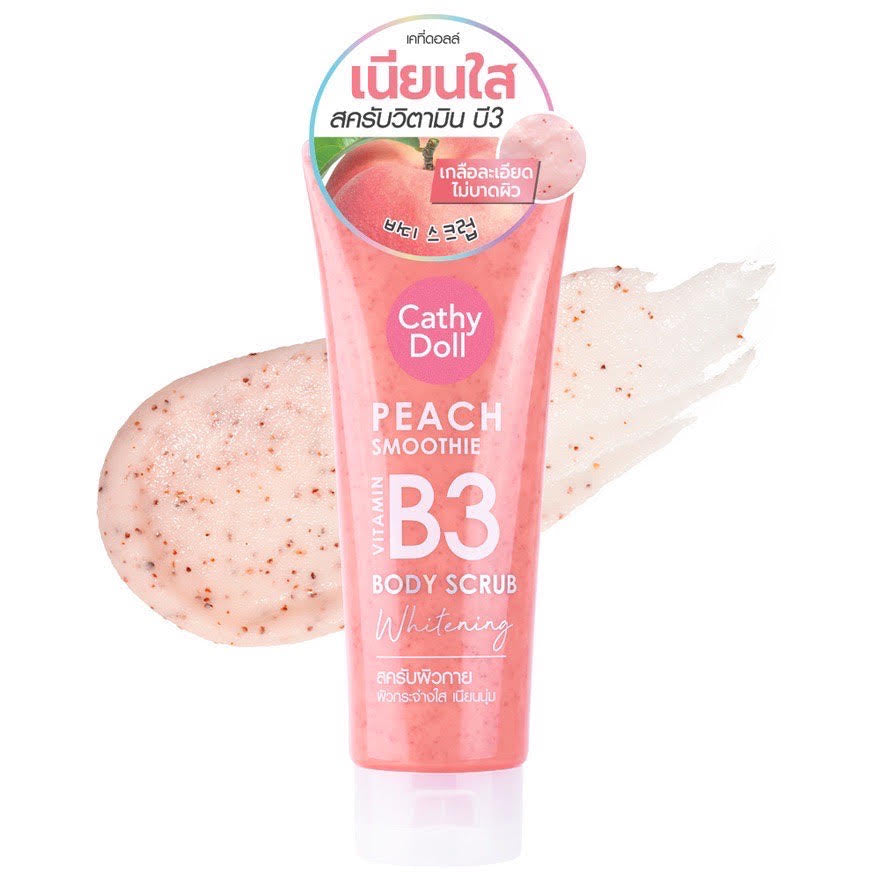 Peach Smoothie Vitamin B3 Exfoliante Corporal Aclarante