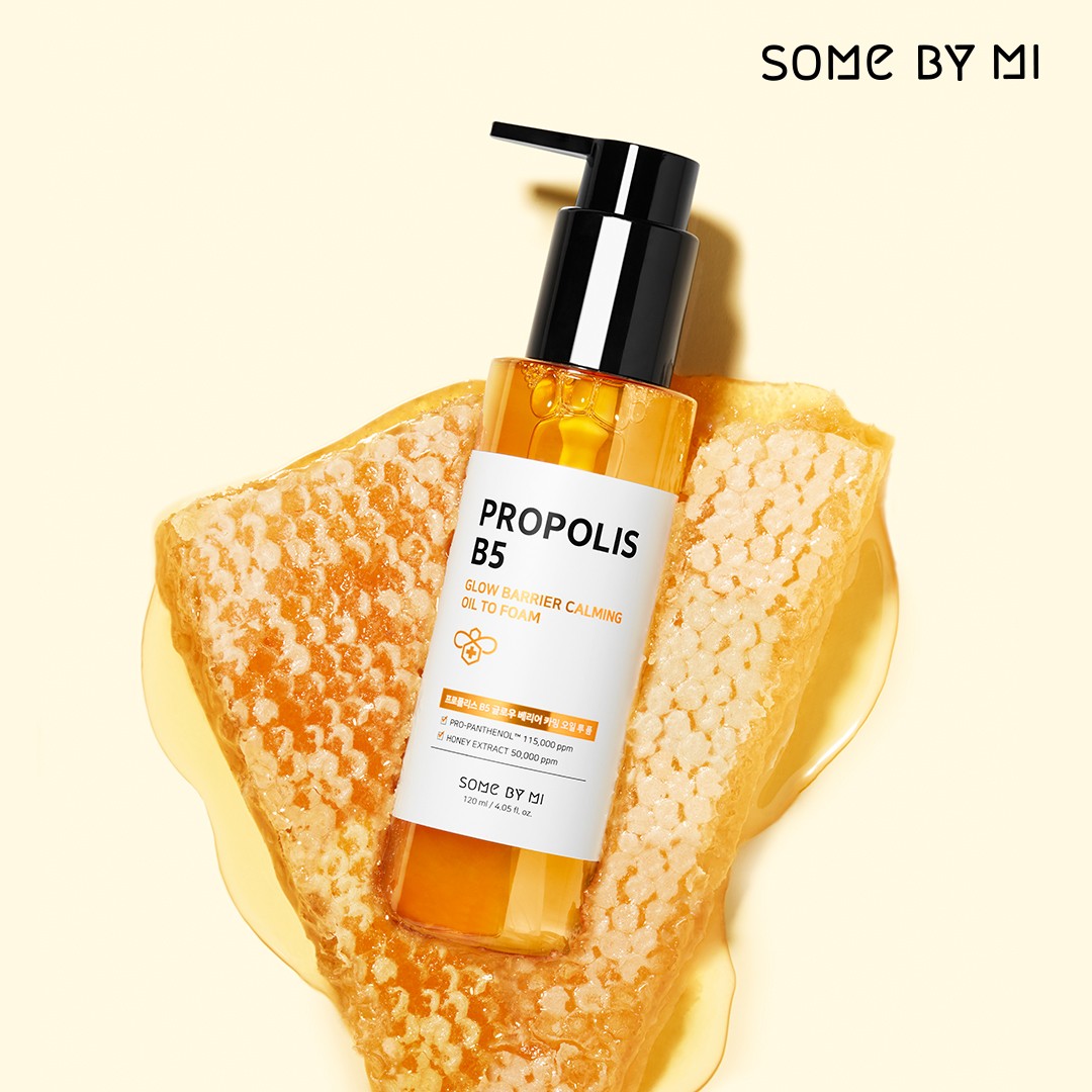 Propolis B5 Glow Barrier Calming Oil Limpiador Facial en Aceite