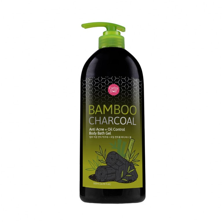 Bamboo Charcoal Anti Acne+Oil Control Body Bath Gel de Baño Corporal