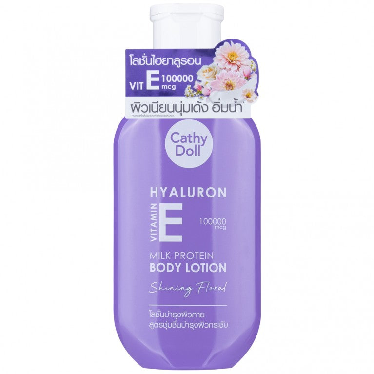 Hyaluron Vitamin E Milk Protein Shining Floral Crema Corporal