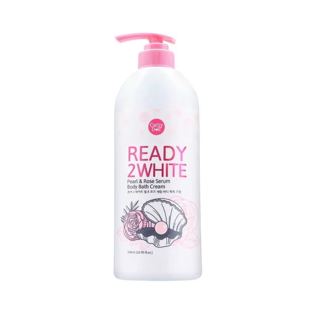 Ready 2 White Pearl & Rose Serum Crema de Baño Corporal