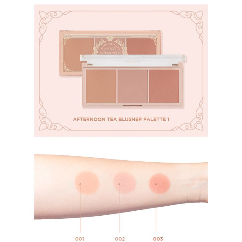 I'M MEME - I'm Afternoon Tea Blusher Palette (paleta de rubor)