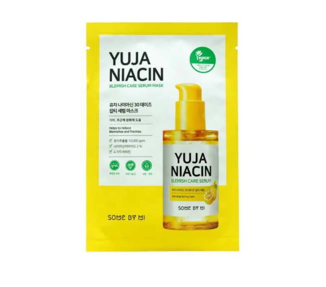 Yuja Niacin Blemish Care Serum Mask Sheet